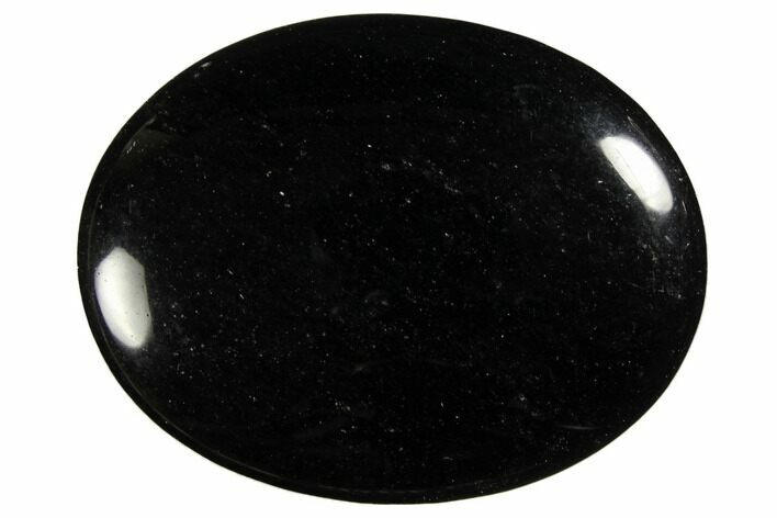 1.8" Polished, Black Obsidian Pocket Stones - Photo 1